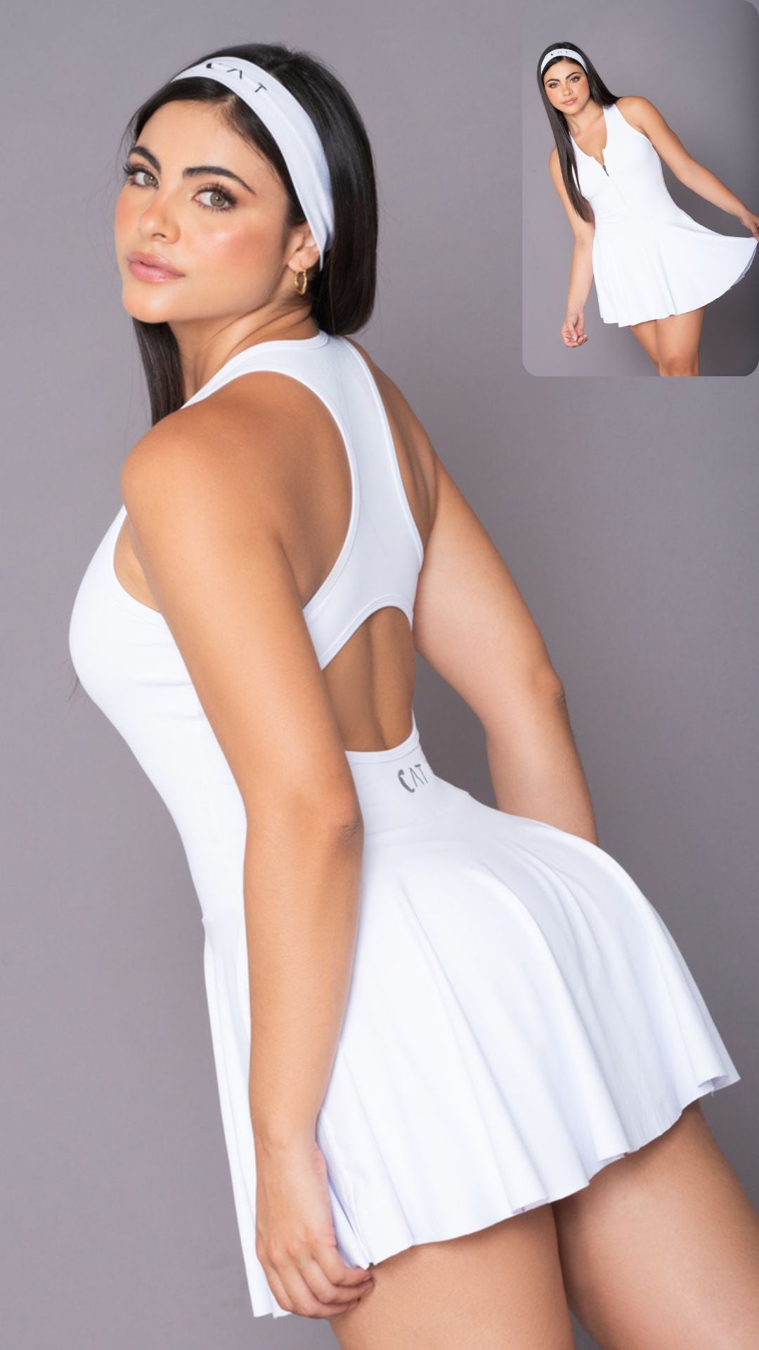 ENTERIZO FALDA NYLON